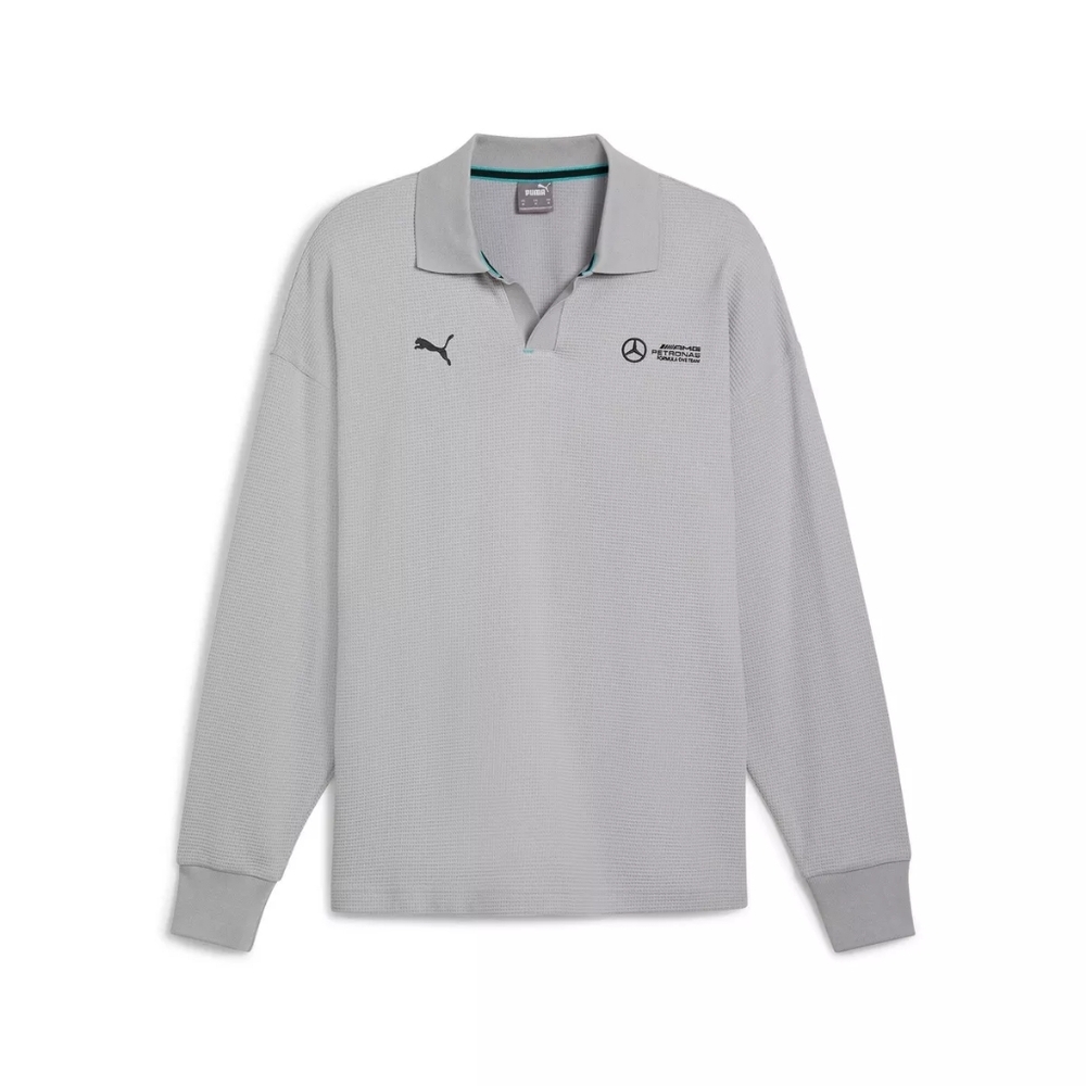 MENS PUMA MAPF1 LONG SLEEVE POLO SIZE M 627339-02